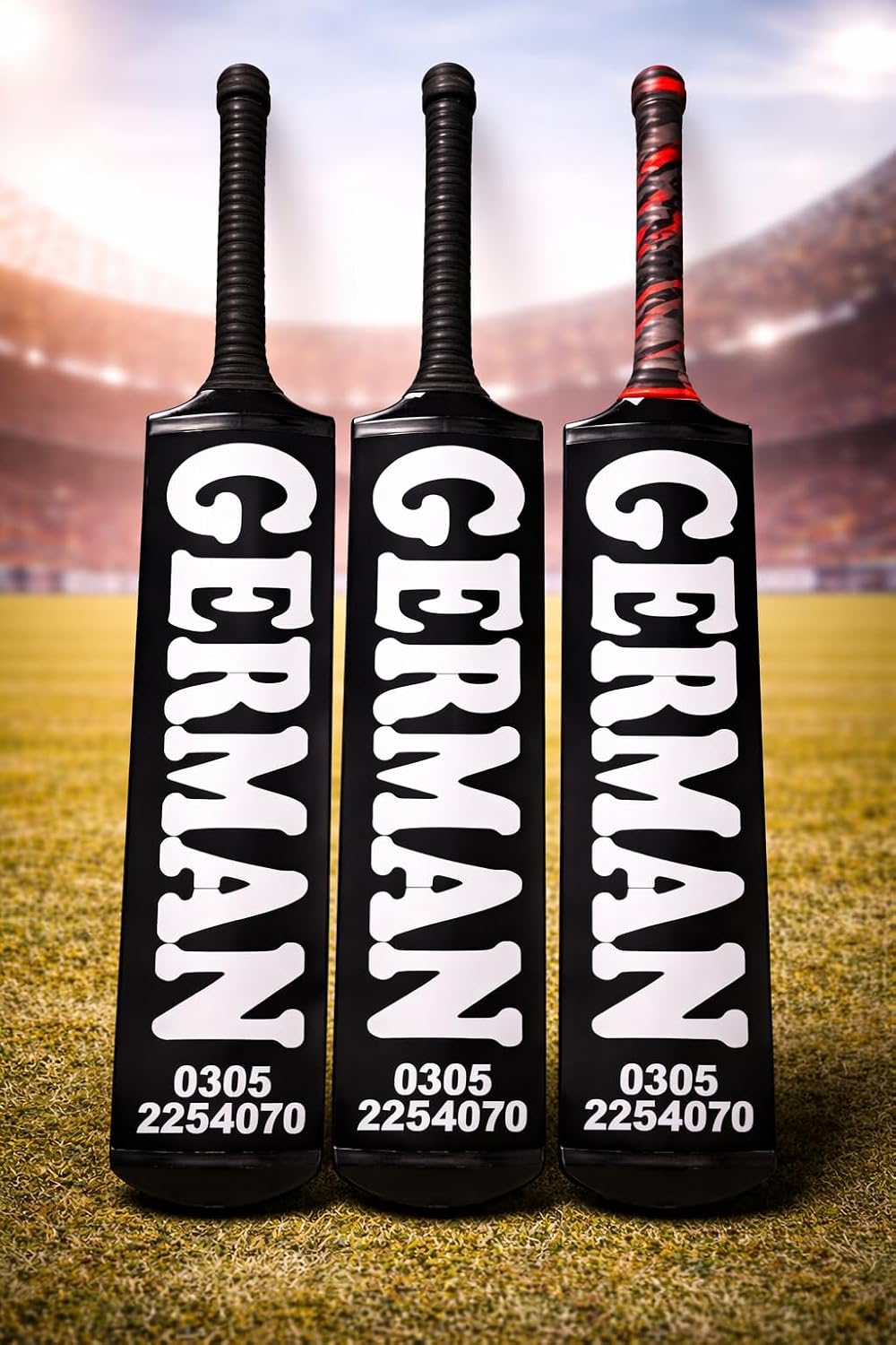 Premium German Coconut Wood Tape Ball Bat â Perfect for Tape Ball Cricket-Adult Size