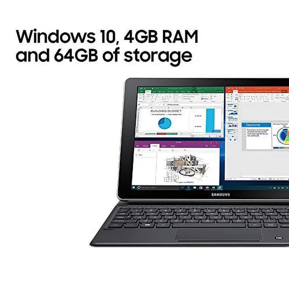 Restored Sizeamsung SizeM-W620NZKBXAR Galaxy Book 10.6" Tablet 2.6GHz 4GB 64GB SizeSizeD WIN10, Sizeilver (Refurbished)