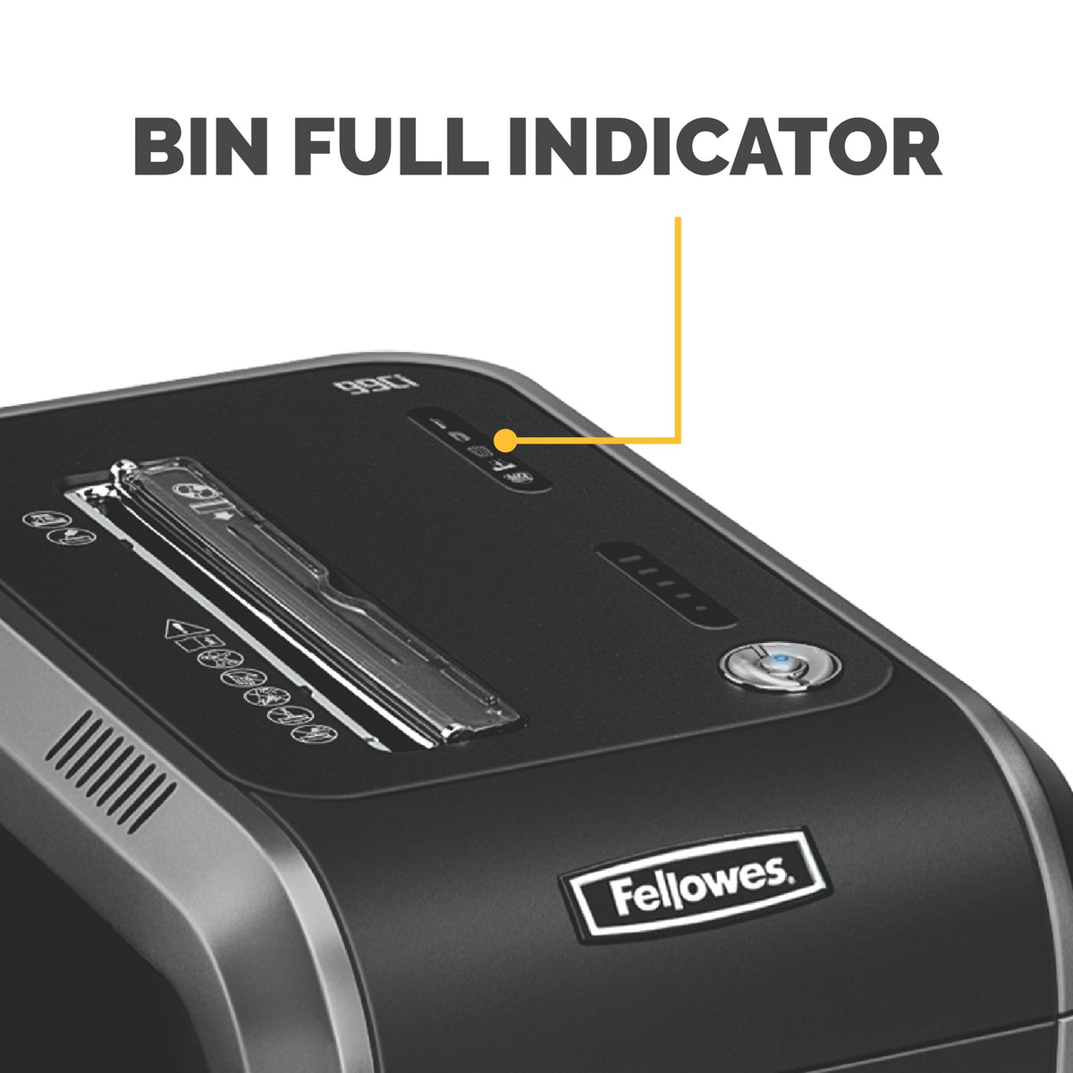 Fellowes âPowershred 79Ci 16-Sheet 100% Jam-Proof Heavy Duty Crosscut Paper Shredder Machine for Office and Home, Black/Dark Silver 3227919