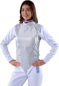 Womenâs Electric Foil Jacket White INOX Washable Conductive Fencing LamÃ© for Competition and Training