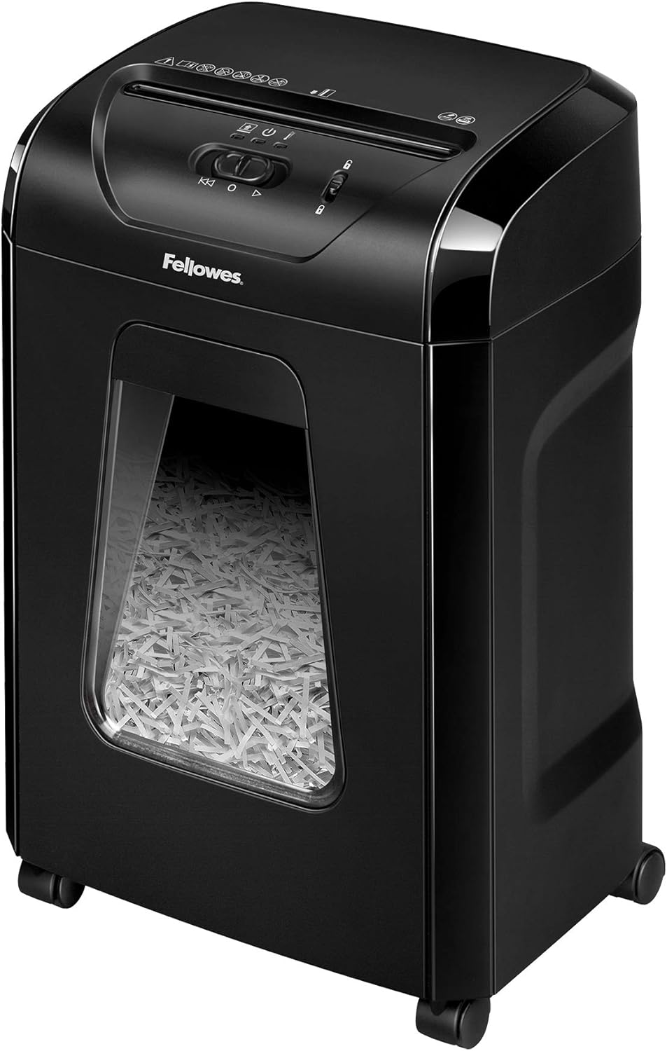 Fellowes 12C15 12 Sheet Cross-Cut Paper Shredder for Home and Office with Safety Lock & Powershred Performance Shredder Oil, 12 oz. Extended Nozzle Bottle (35250)