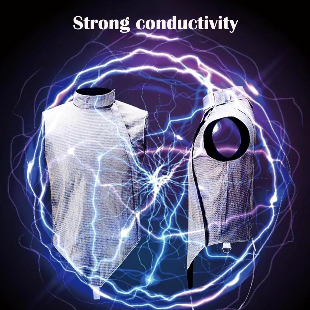Fencing Lame Foil Lame Saber Lame Non-Washable Electric Fencing Metal Jacket Metallic Vest,Fencing Equipment Protective Suit.(Size:30#,Color:Left Hand)