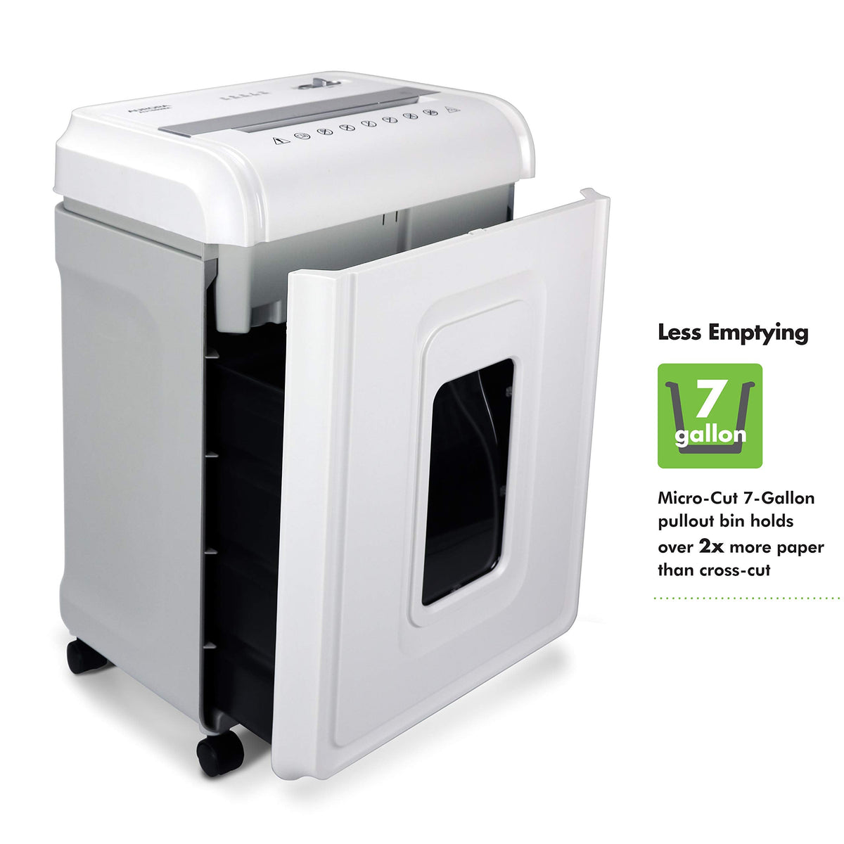 Aurora AU120MA 120-Sheet Auto Feed High Security Micro-Cut Paper Shredder / 30 Minutes (Black)