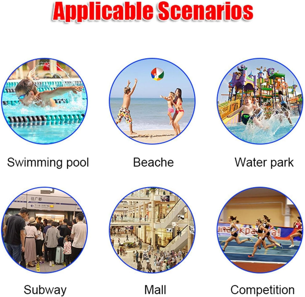47/59/71 in Tall Stainless Steel Lifeguard Chair Loads 660 LBS, Referee Chair Stand, Outdoor Life Guard Chairs with Umbrella Holder for Deck Pool Bar Beach(120cm/3.94ft Tall)