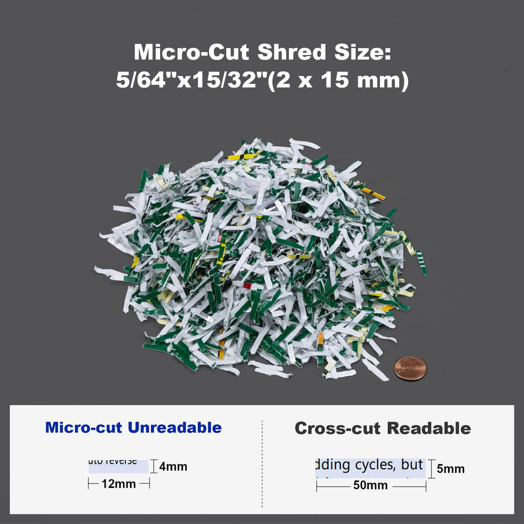 Wingwise 60 Sheets Auto Feed Paper Shredder for Home Office
