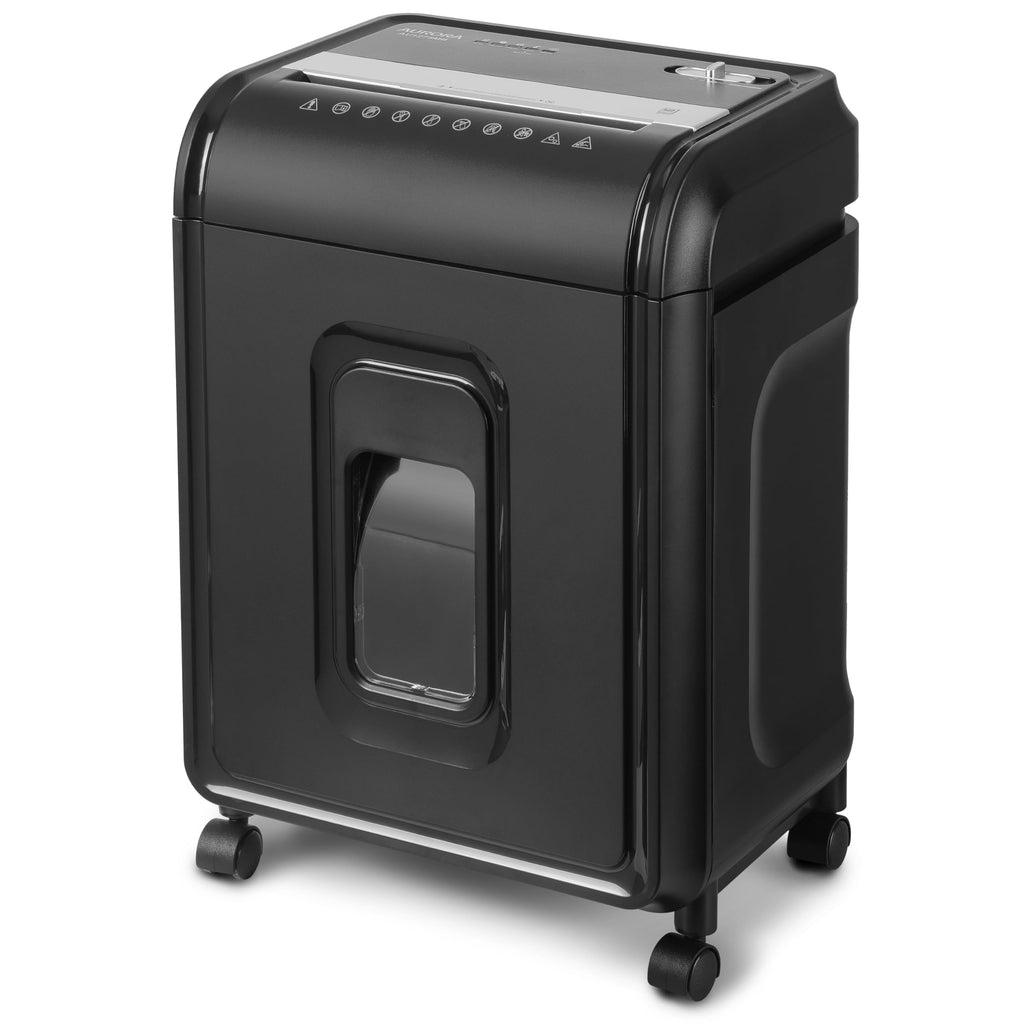 Aurora AU830MA High-Security 8-Sheet Micro-Cut Paper and Credit Card Shredder/ 20 Minutes/Security Level P-5