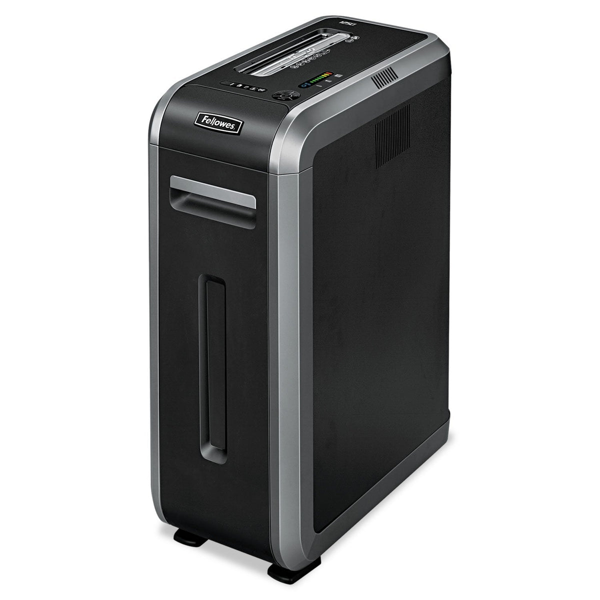 Fellowes Powershred 225Ci 22-Sheet 100% Jam-Proof Crosscut Paper Shredder Commercial Grade for Office, Black 3825001