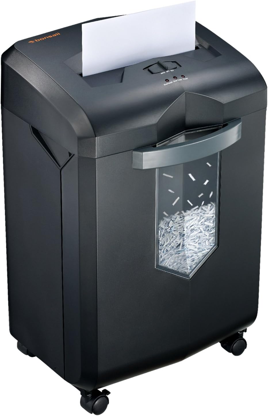 Bonsaii 18-Sheet Cross-Cut 60-Min Run Heavy Duty Paper Shredder