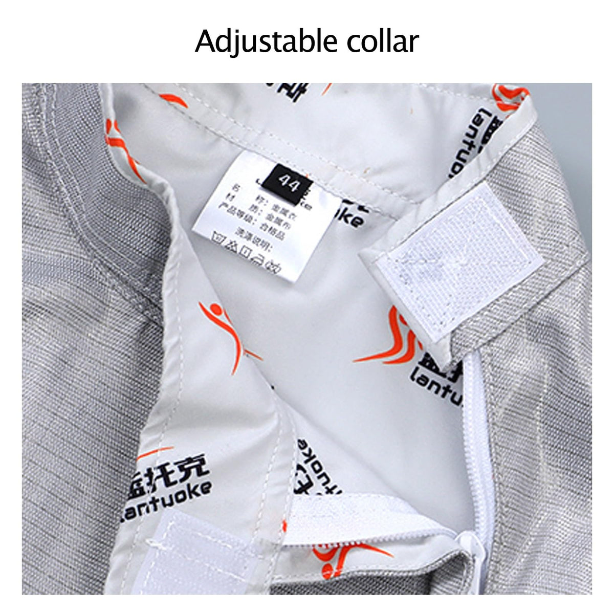 Sabre Lame for Men Women, Non-Washable Fencing Gear, Fencing Electric Sabre Jacket, Fencing Jacket for Right Hand(54#)