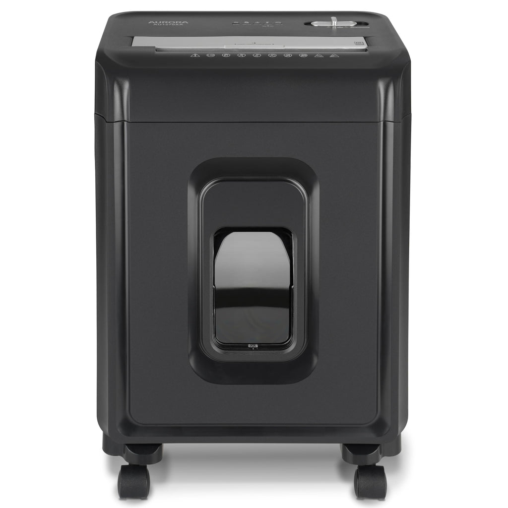Aurora AU1880XA Heavy Duty Anti-Jam 18-Sheet Crosscut Shredder/60 Min Run Time/ 7-Gallon Pullout Basket and Casters