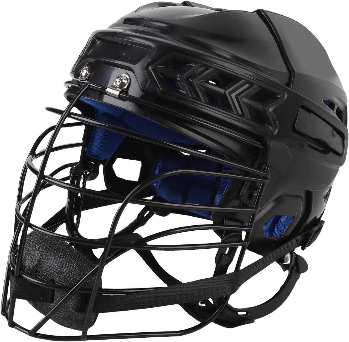 RiToEasysports Lightweight Hockey Helmet, Professional Training Headgear, Face Protective Equipment, Suitable for Players and Sports Enthusiasts