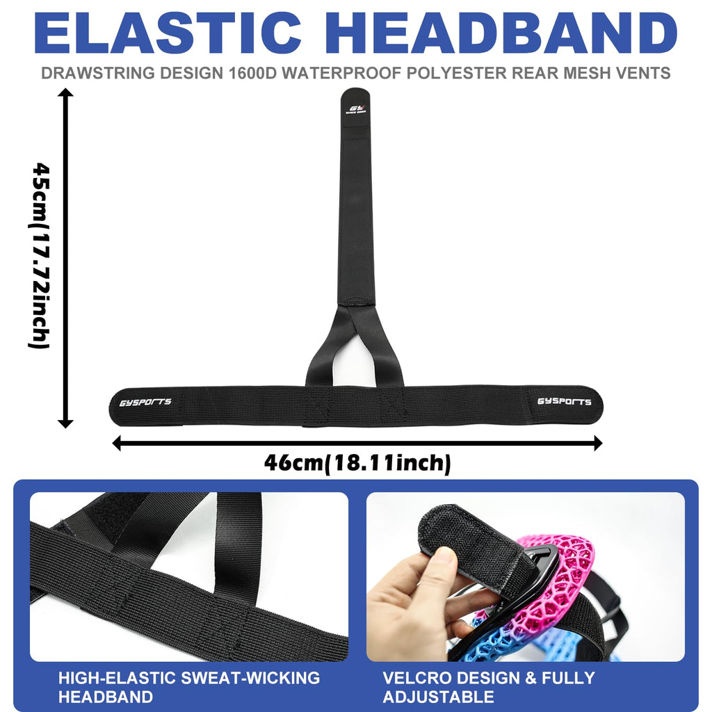 GY Field Hockey Face Mask Men/Women/Youth with 4.5mm 304 Stainless Steel | Ortholite Foam Lining | Protective Rear Shell for Goalkeepers/Penalty Corner Defenders