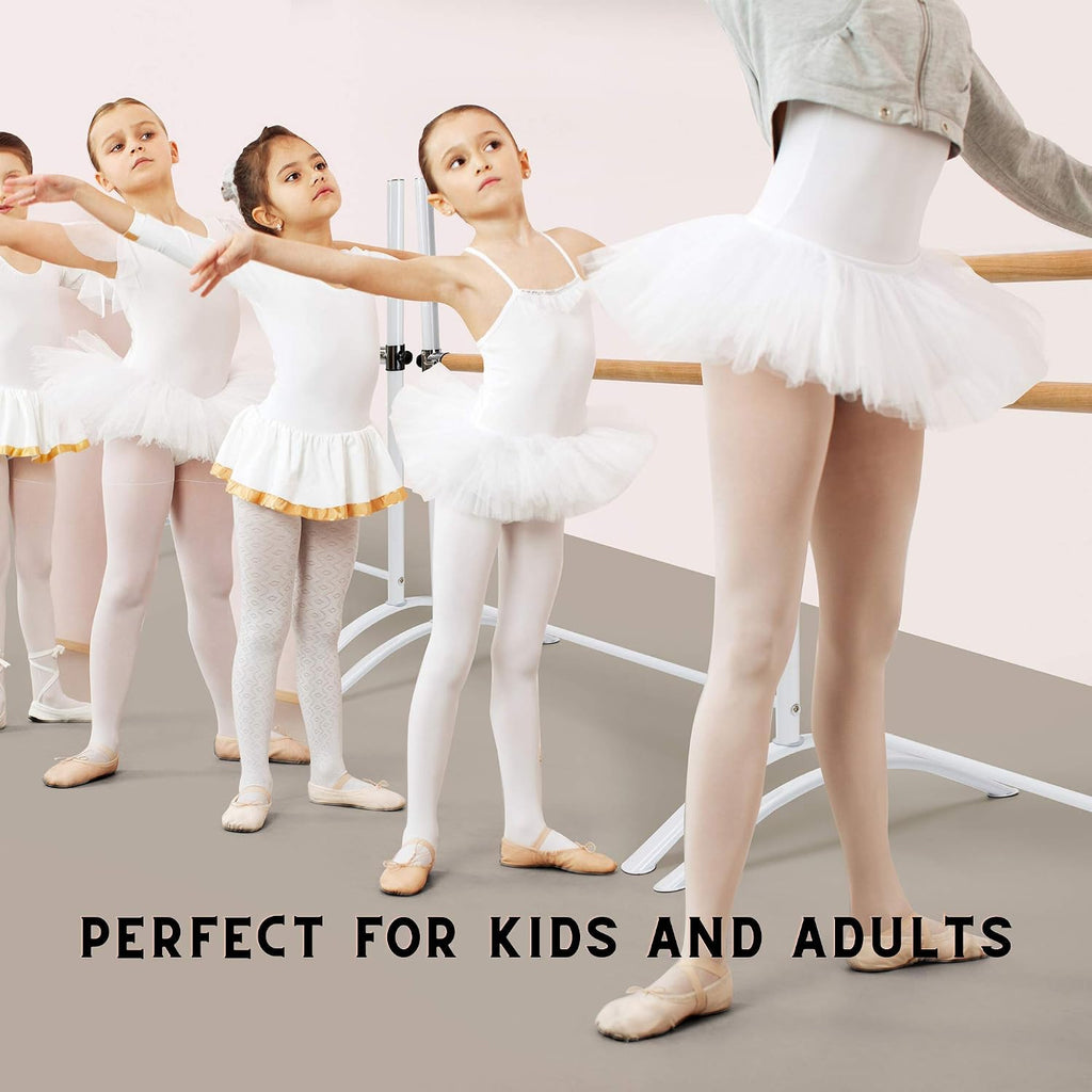 Ballet Bar for Home Workout - Portable Ballet Barre for Home Adult Double Free Standing Ballet Barre Portable Barre Bar for Home Workout Ballet Bar Kids Dance Barre for Home