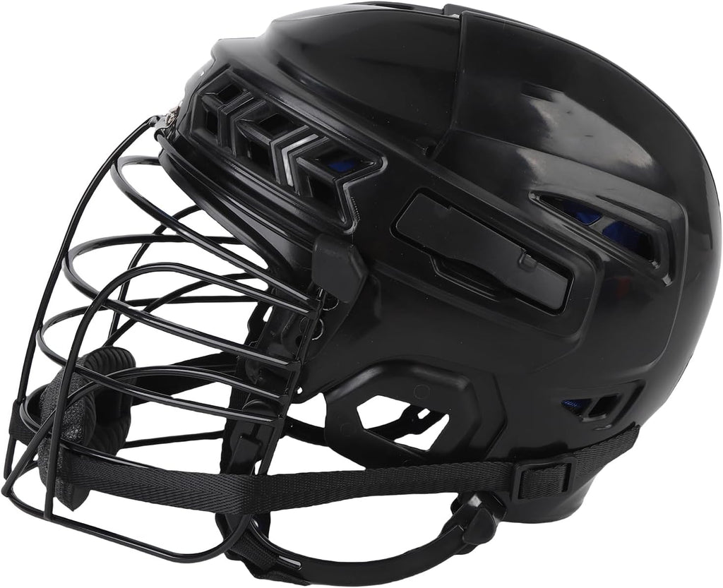 CHICIRIS Hockey Helmet, Professional Training Face Protection with Top Air Vents for Optimal Airflow, Lightweight PP EVA Construction for Sports Gear (M)