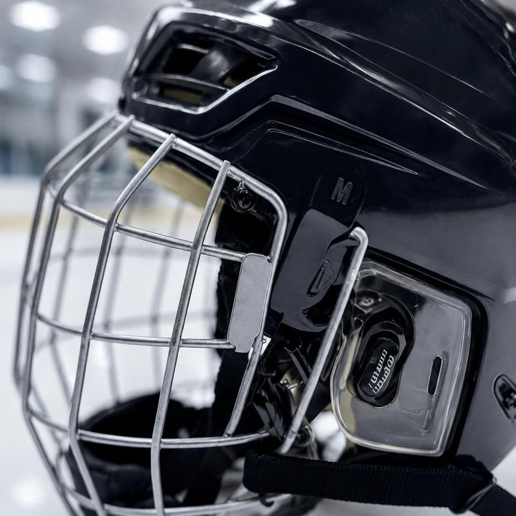 Gralara Ice Hockey Helmet Ventilated Hockey Helmet with Cage Comfort Padding Impact-Resistant Headgear