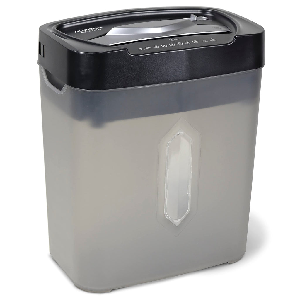 Aurora AU1645XA 16-Sheet Cross-Cut Paper and CD/Credit Card Shredder/5-Gallon Pullout Basket/ 30 Minutes Run Time