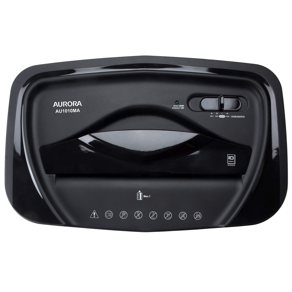 Aurora Professional Grade AU125MA 120-Sheet Auto Feed High-Security Micro-Cut Paper Shredder/60 Minutes/Security Level P-5