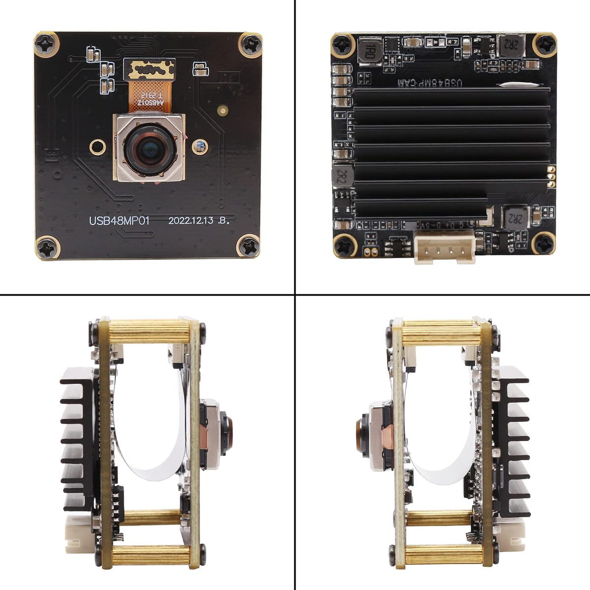 48MP Autofocus USB Camera Module 8000X6000 Ultra HD 8K UVC Industrial Webcam Camera Module for Photography Document Scan Inspection
