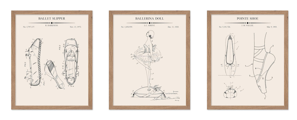 Poster Master 3-Piece Fencing Blueprint Poster - Fencing Garment Patent Print - Fencing Mask Design - Target Art - Sports Design - Technical Drawing Print - Gym or Office Decor - 8x10 Brown Framed