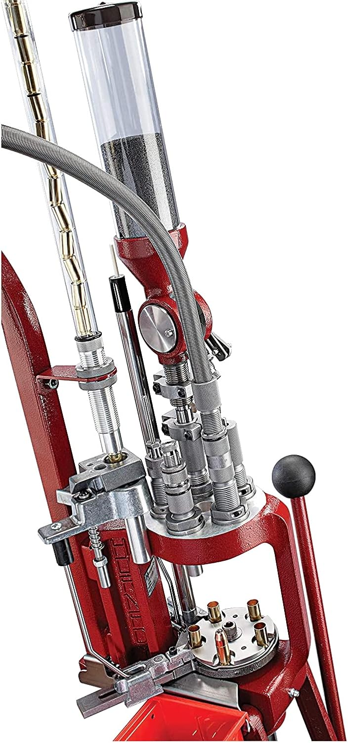 Hornady Lock-N-Load Ammo Plant â The Ultimate Ammunition Reloading Kit for Fast Reloading â Includes Progressive Reloading Press, Bullet Feeder, Case Feeder and More â Item 095160