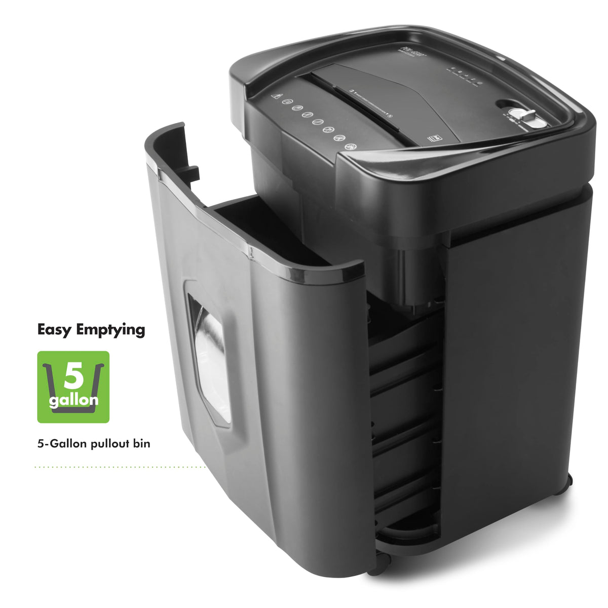 Aurora Anti-Jam 16-Sheet Crosscut Paper/CD and Credit Card Shredder/ 5-Gallon pullout Basket 30 Minutes Continuous Run Time