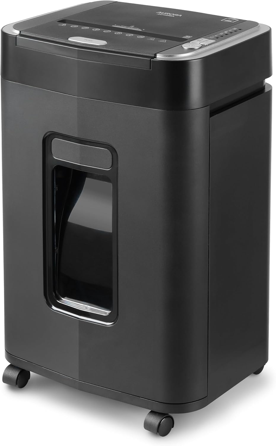 Aurora Professional Grade 150-Sheet Auto Feed Micro-Cut Paper and Credit Card Shredder/60 Minutes Continuous Run Time