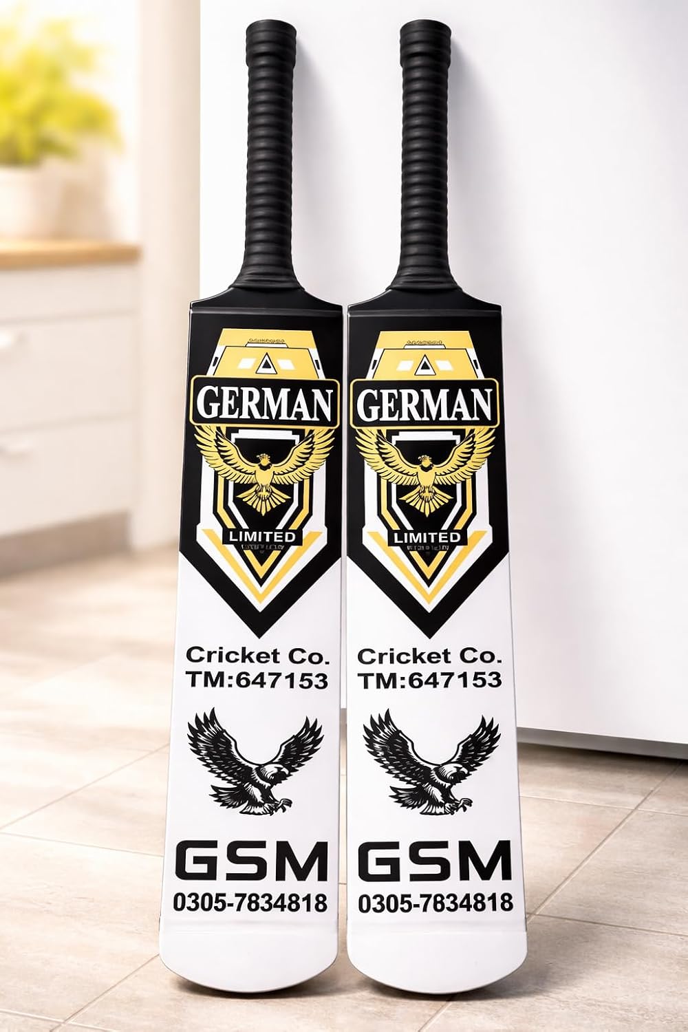 Premium German Coconut Wood Tape Ball Bat â Perfect for Tape Ball Cricket-Adult Size
