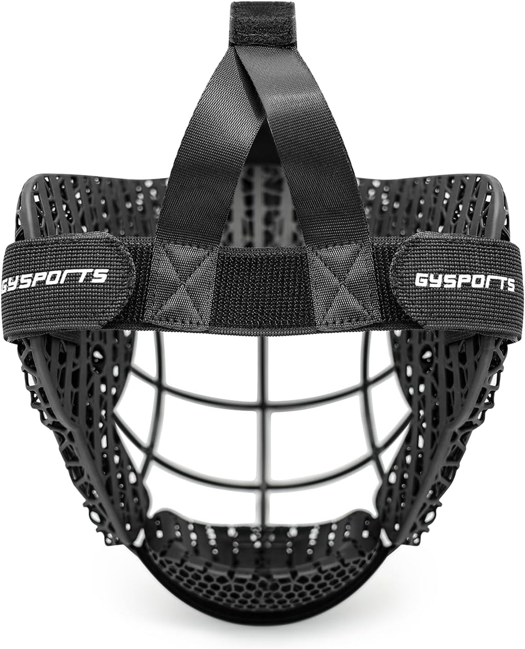 GY Field Hockey Face Mask Men/Women/Youth with 4.5mm 304 Stainless Steel | Ortholite Foam Lining | Protective Rear Shell for Goalkeepers/Penalty Corner Defenders