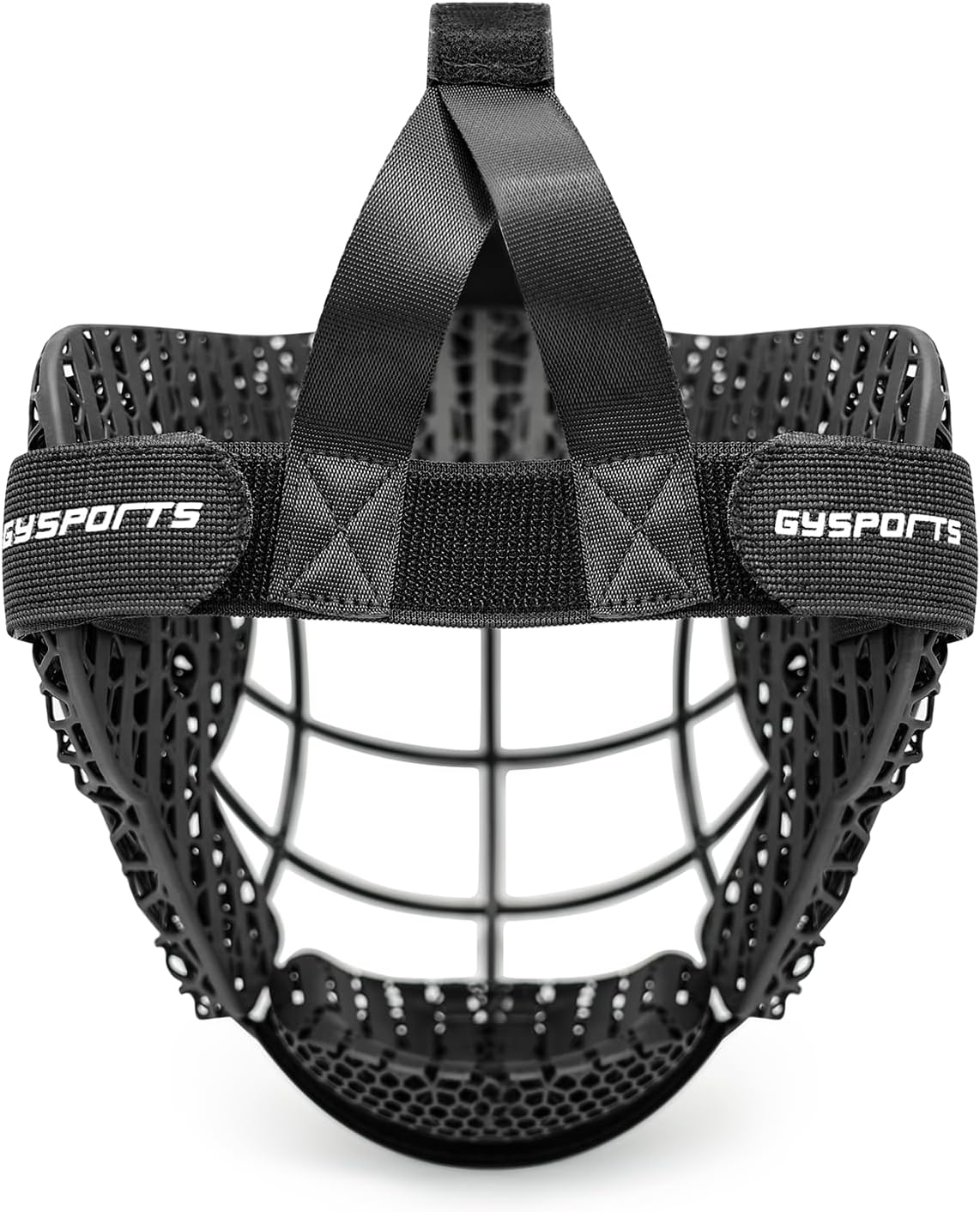 GY Field Hockey Face Mask Men/Women/Youth with 4.5mm 304 Stainless Steel | Ortholite Foam Lining | Protective Rear Shell for Goalkeepers/Penalty Corner Defenders