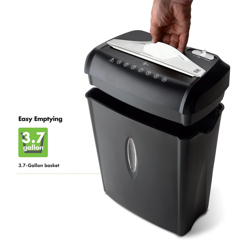 Aurora AU1645XA 16-Sheet Cross-Cut Paper and CD/Credit Card Shredder/5-Gallon Pullout Basket/ 30 Minutes Run Time