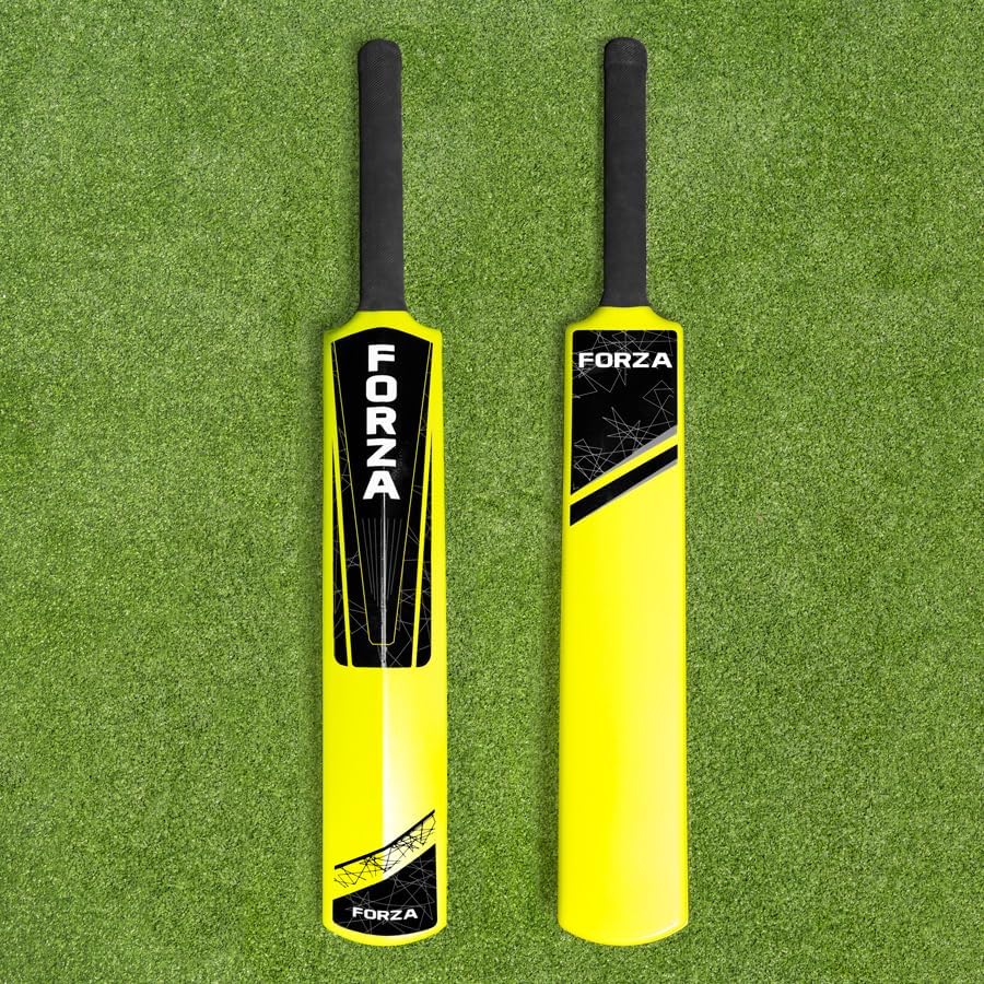 FORZA Plastic Backyard Cricket Set â Portable Lightweight Set with Bats, Stumps & Balls Athletes