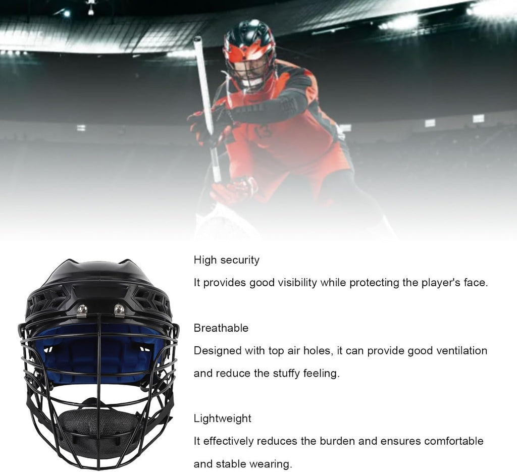Lightweight Hockey Helmet,EVA Lining Impact Ice Hockey Helmet, Suitable for Teenagers and Adults
