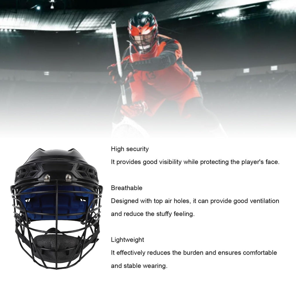 Lightweight Hockey Helmet,EVA Lining Impact Ice Hockey Helmet, Suitable for Teenagers and Adults