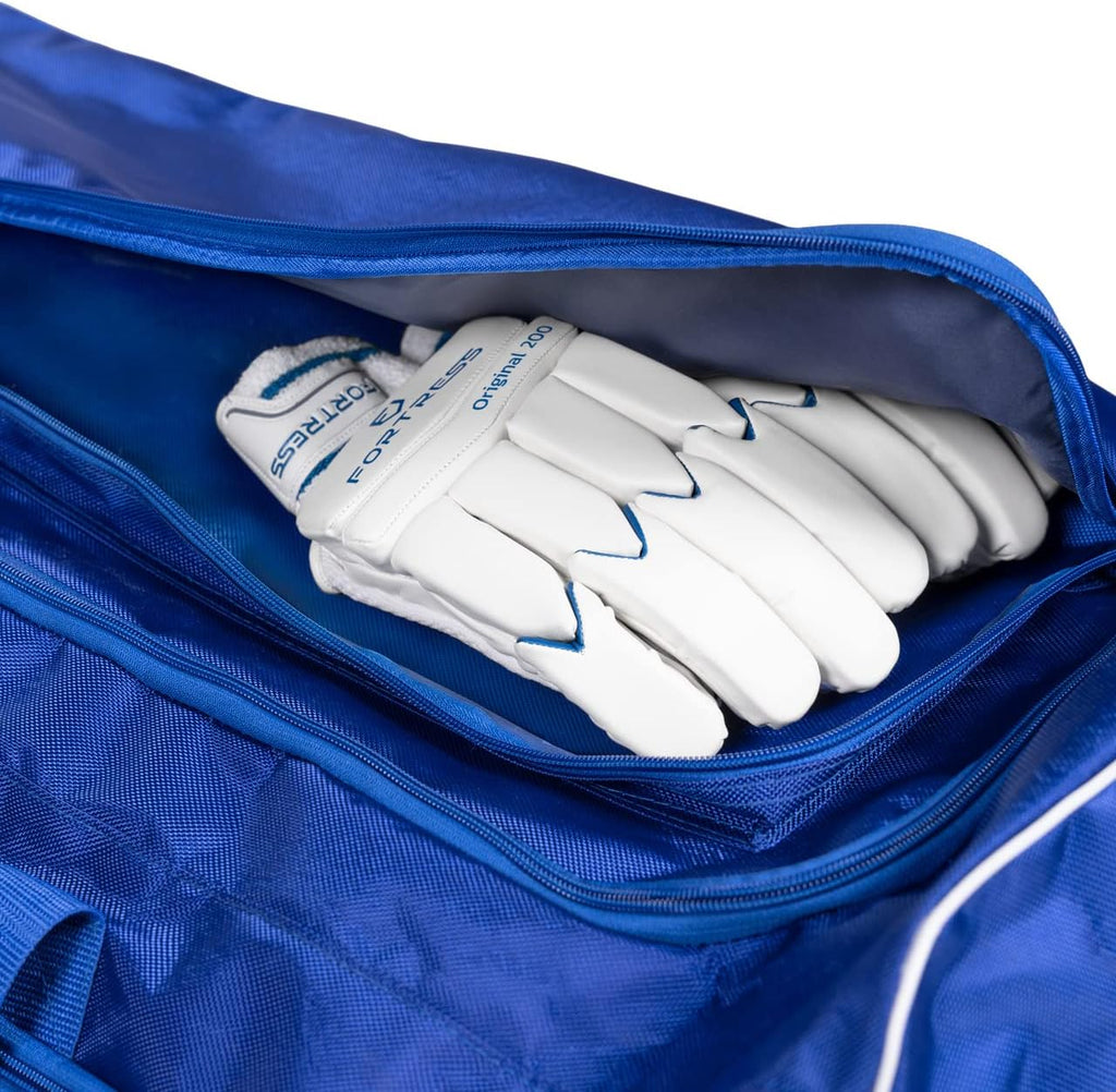 FORTRESS Original Wheelie Cricket Bag - Heavy duty wheels | Maximum Strength & Durability