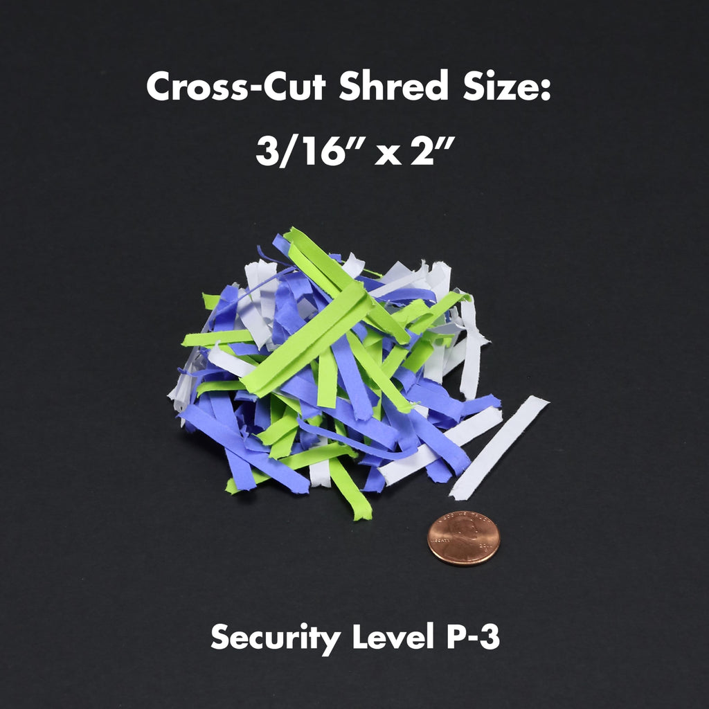 Aurora AU1645XA 16-Sheet Cross-Cut Paper and CD/Credit Card Shredder/5-Gallon Pullout Basket/ 30 Minutes Run Time