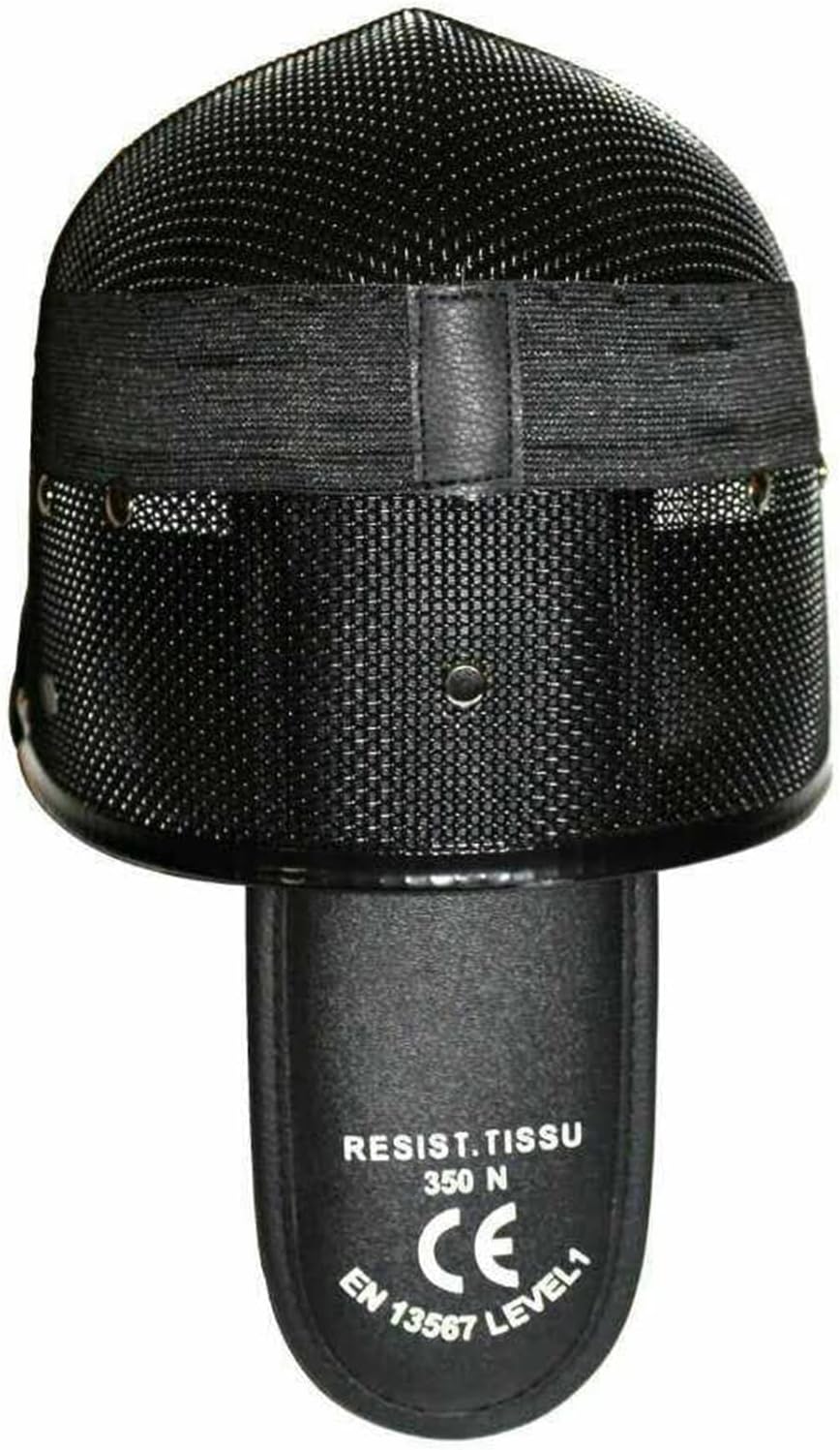 Fencing Mask - Epee CE 350N/1600N Certified National Grade Masque - Fencing Protective Gear Full Face Steel Mesh Fencing Mask for Training, Detachable Inner Lining