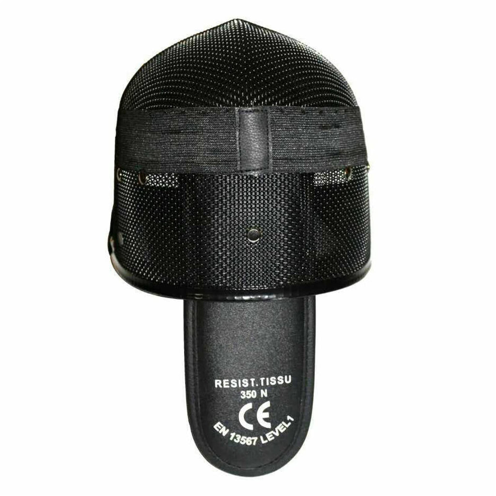 Fencing Mask - Epee CE 350N/1600N Certified National Grade Masque - Fencing Protective Gear Full Face Steel Mesh Fencing Mask for Training, Detachable Inner Lining