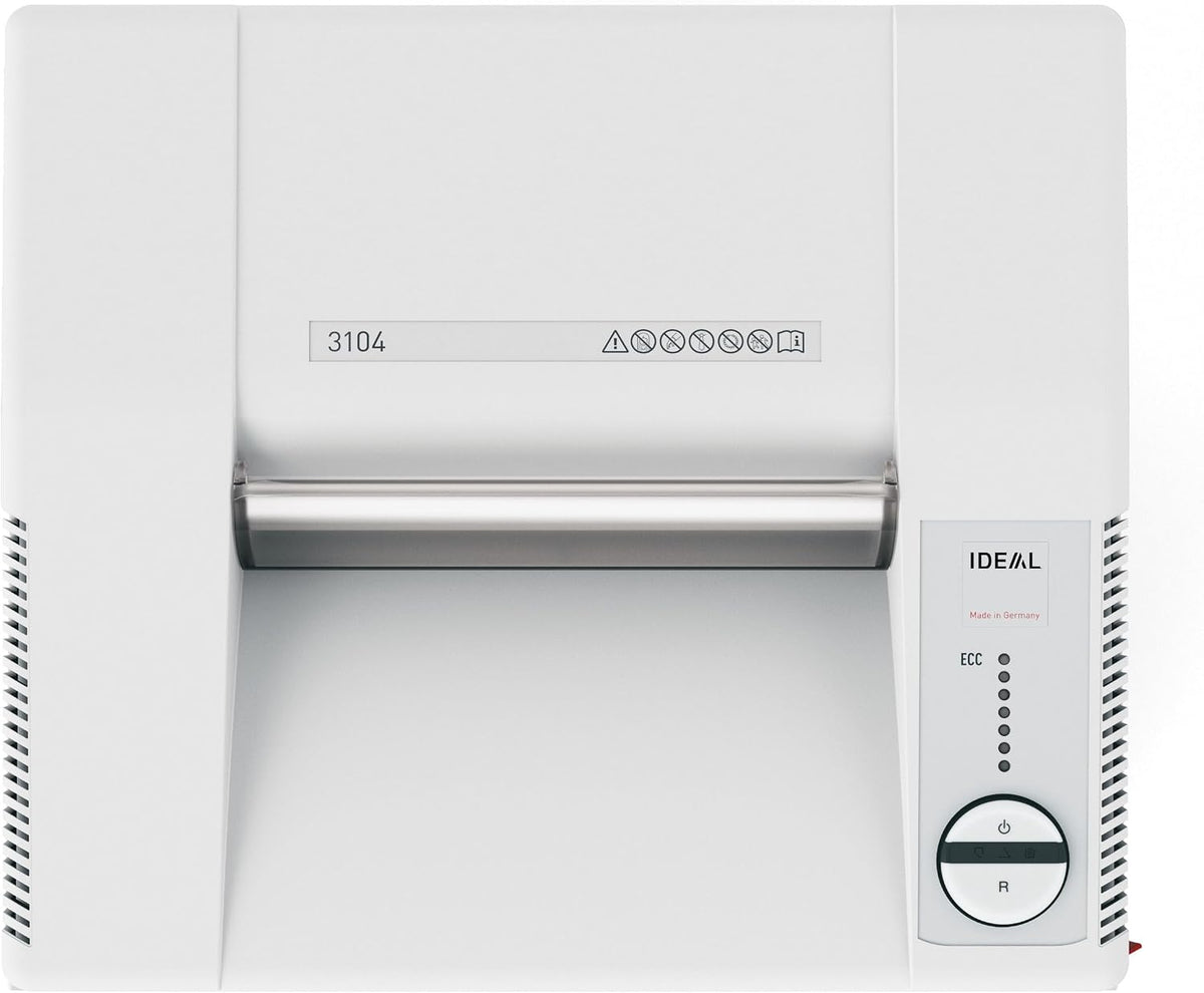IDEAL 3104 P4 Cross Cut Commercial Office Paper Shredder 26 Gallon