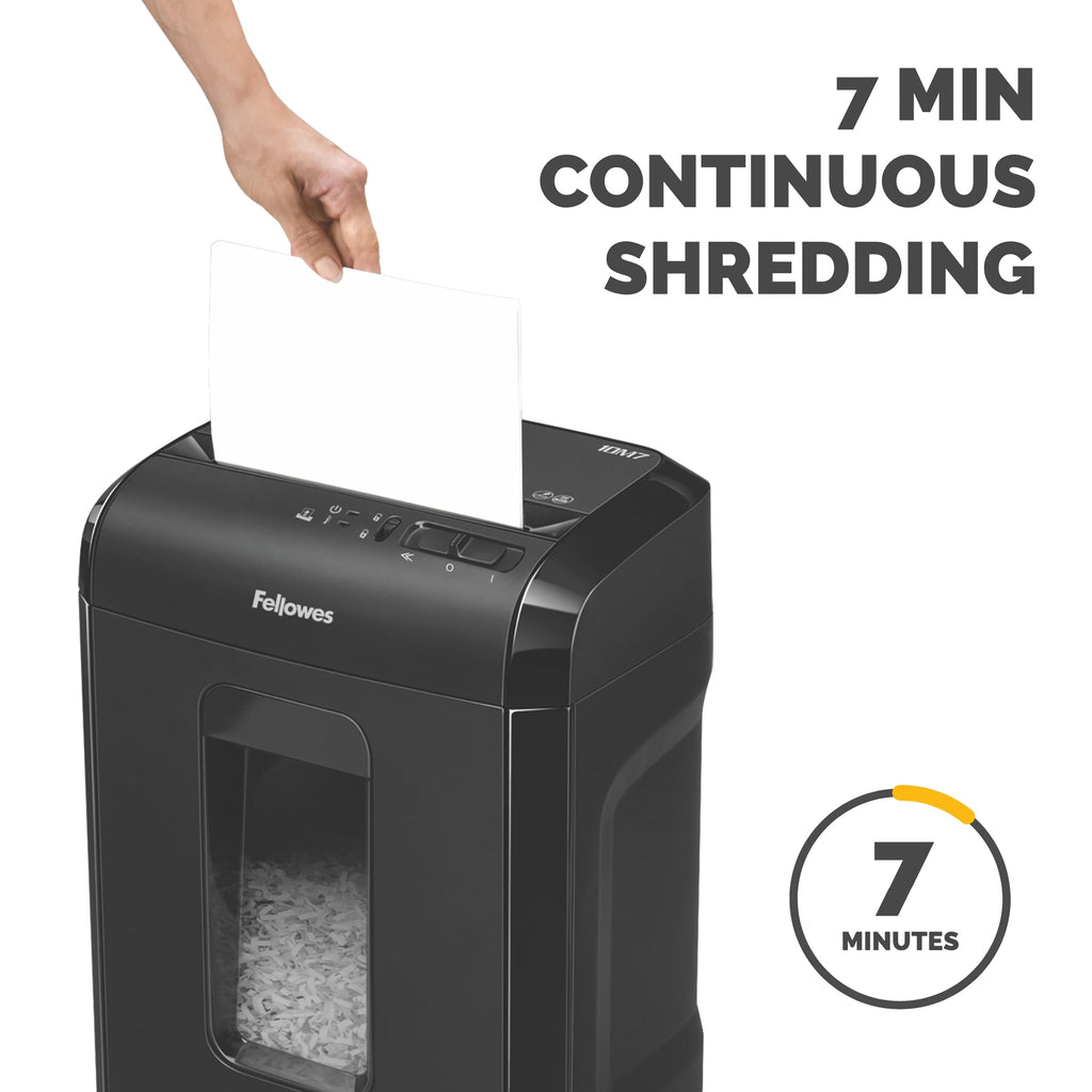 Fellowes AutoMax 100MA 100-Sheet Micro-Cut Autofeed 2-in-1 Paper Shredder for Office/Small Office