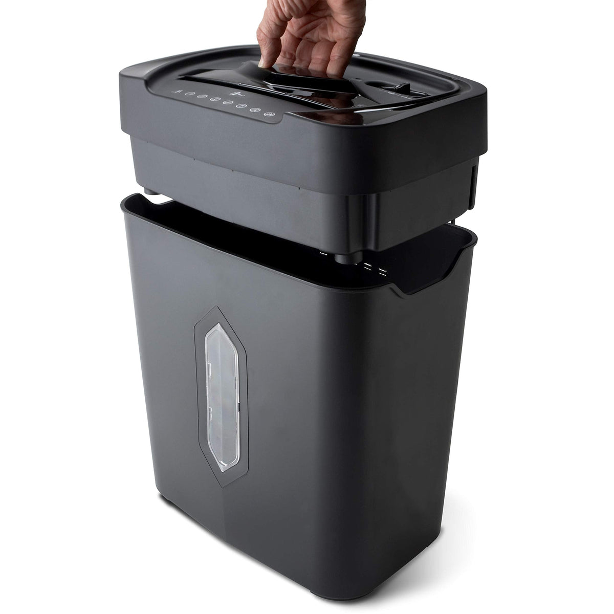 Aurora Professional Grade AU125MA 120-Sheet Auto Feed High-Security Micro-Cut Paper Shredder/60 Minutes/Security Level P-5