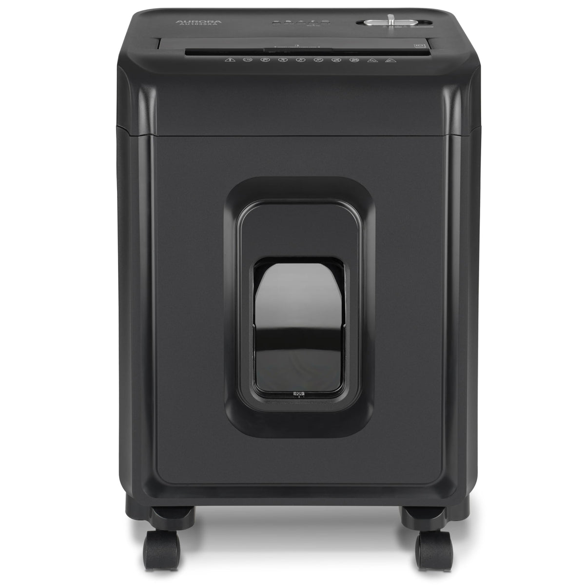 Aurora AU1880XA Heavy Duty Anti-Jam 18-Sheet Crosscut Shredder/60 Min Run Time/ 7-Gallon Pullout Basket and Casters