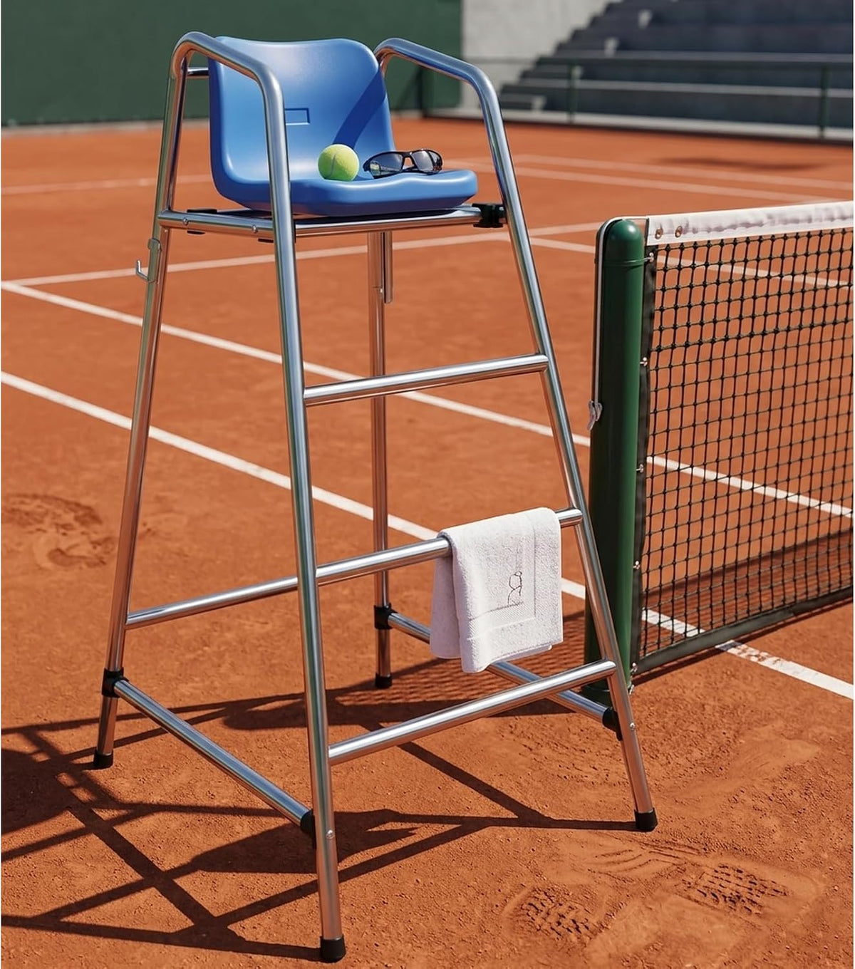 Lifeguard Chair for Pool high Elevated Referee Stand Heavy Duty Non Slip seat Platform for Backyard Outdoor Swimming Safety