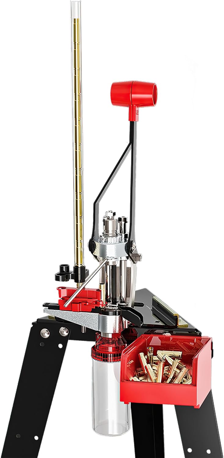 Lee Precision INC. automatic processing press Accessories: Breech Lock bullet sizer kit 91532,Case feed magazine 90242,Primer pocket swage kit 90237,Bulge Buster Kit 91572,Breech Lock ram prime 91612