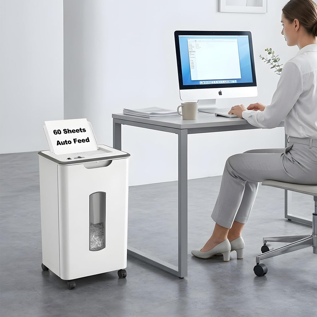 Wingwise 60 Sheets Auto Feed Paper Shredder for Home Office