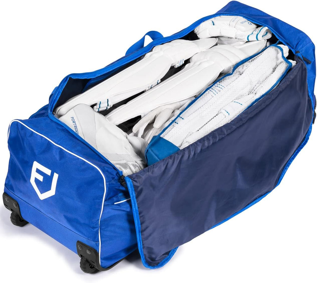 FORTRESS Original Wheelie Cricket Bag - Heavy duty wheels | Maximum Strength & Durability