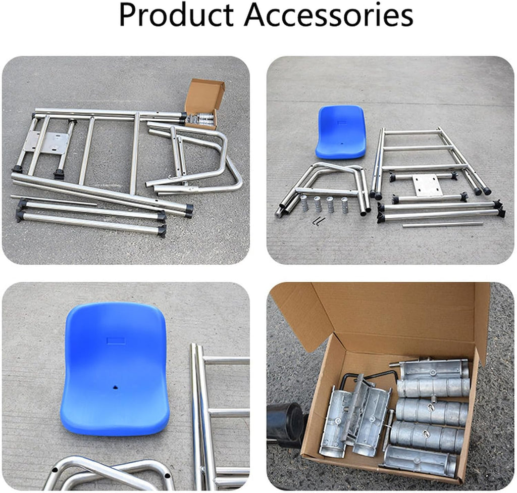 Lifeguard Chair for Pool high Elevated Referee Stand Heavy Duty Non Slip seat Platform for Backyard Outdoor Swimming Safety