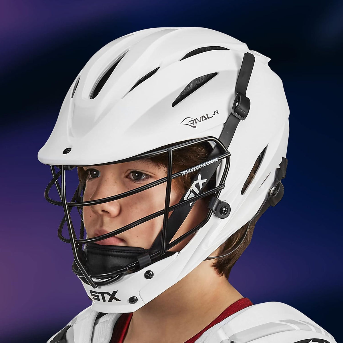 STX Rival Junior Youth Lacrosse Helmet for Players Under 9
