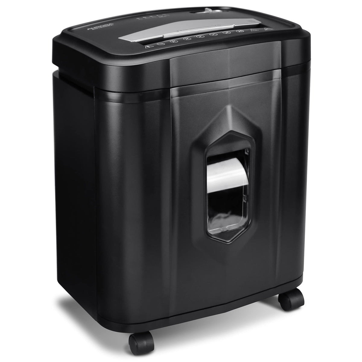 Aurora AU1225MA High-Security 12-Sheet Micro-Cut Paper and CD/Credit Card Shredder/ 5-Gallon Pullout Basket/40 Minutes Run Time