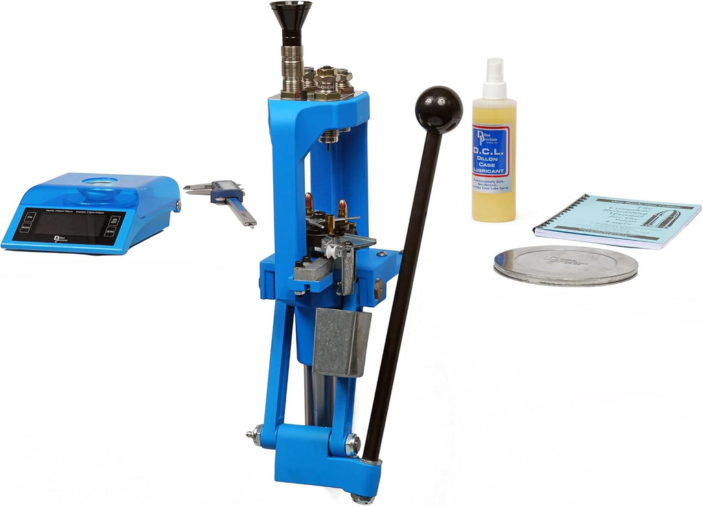 Dillon Precision BL550 Get Started Reloading Kit â 4-Station Progressive Reloading Press, Dies, Scale, Tools â Beginner Reloading Kit Made in USA