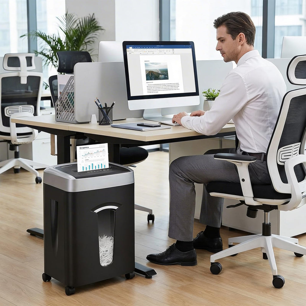 Wingwise 15 Sheets Paper Shredder Heavy Duty for Home Office